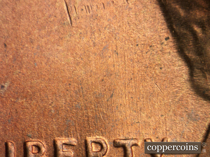 Die-stage B marker on 1946S•1MM•062 (1946 Repunched Mint Mark).