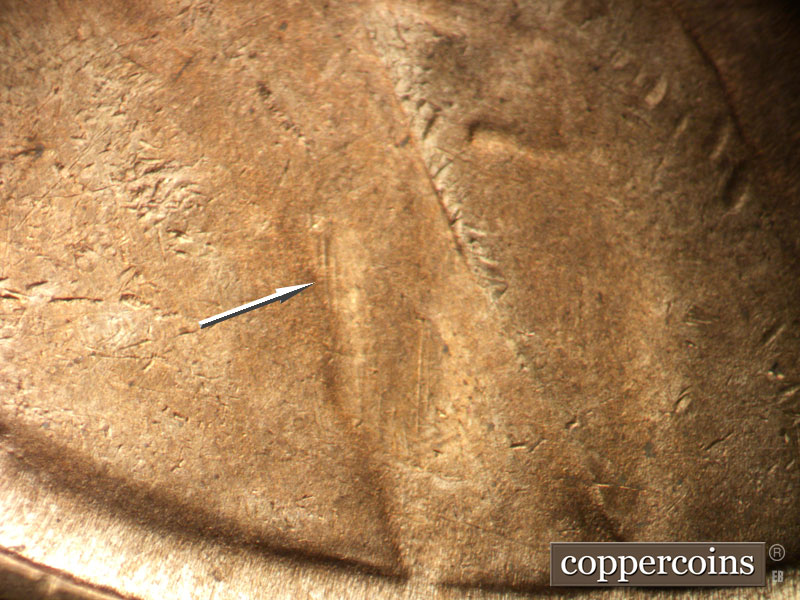 Die-stage C marker on 1946S•1MM•065 (1946 Repunched Mint Mark).