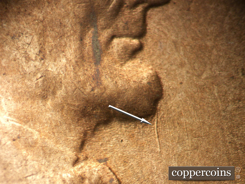 Die-stage C marker on 1946S•1MM•065 (1946 Repunched Mint Mark).
