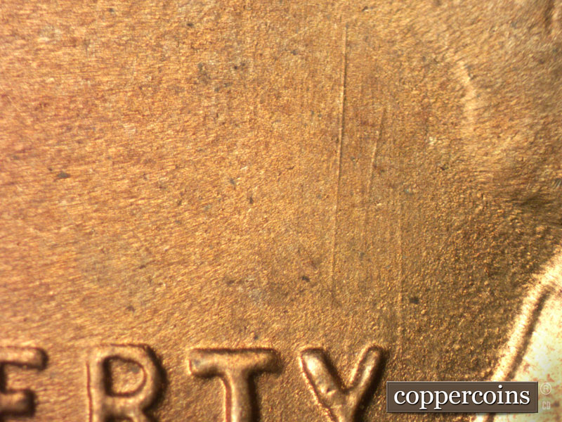 Die-stage B marker on 1946S•1MM•067 (1946 Repunched Mint Mark).