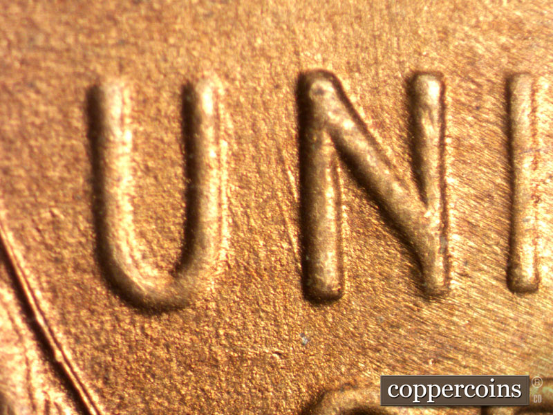 Die-stage B marker on 1946S•1MM•067 (1946 Repunched Mint Mark).