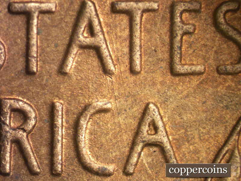 Die-stage B marker on 1946S•1MM•072 (1946 Repunched Mint Mark).