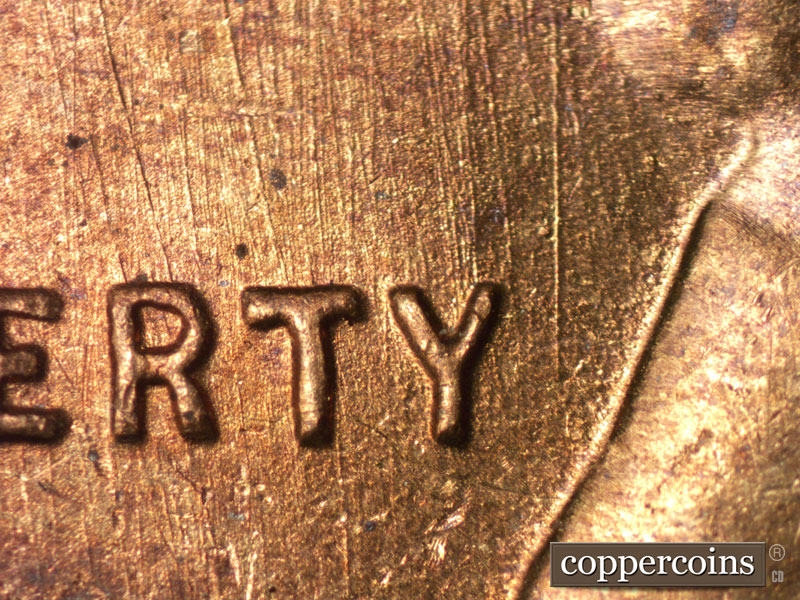 Die-stage B marker on 1946S•1MM•074 (1946 Repunched Mint Mark).