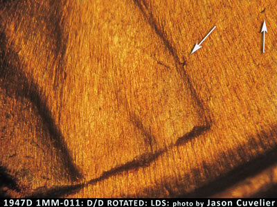 Die-stage C marker on 1947D•1MM•011 (1947 Repunched Mint Mark).