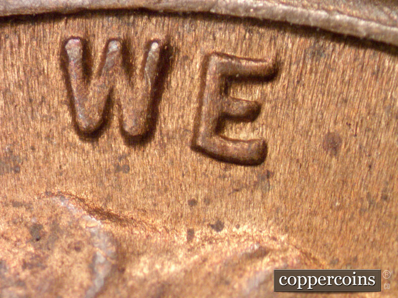 Die-stage C marker on 1947S•1DO•003 (1947 Doubled Die Obverse).