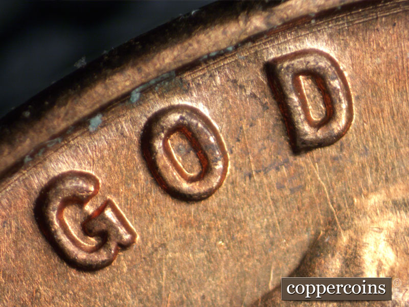 Die-stage A marker on 1947S•1MM•007 (1947 Repunched Mint Mark).