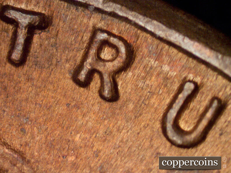 Die-stage C marker on 1947S•1MM•007 (1947 Repunched Mint Mark).