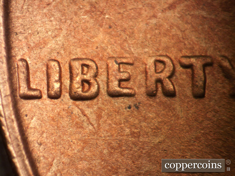 Die-stage C marker on 1947S•1MM•015 (1947 Repunched Mint Mark).