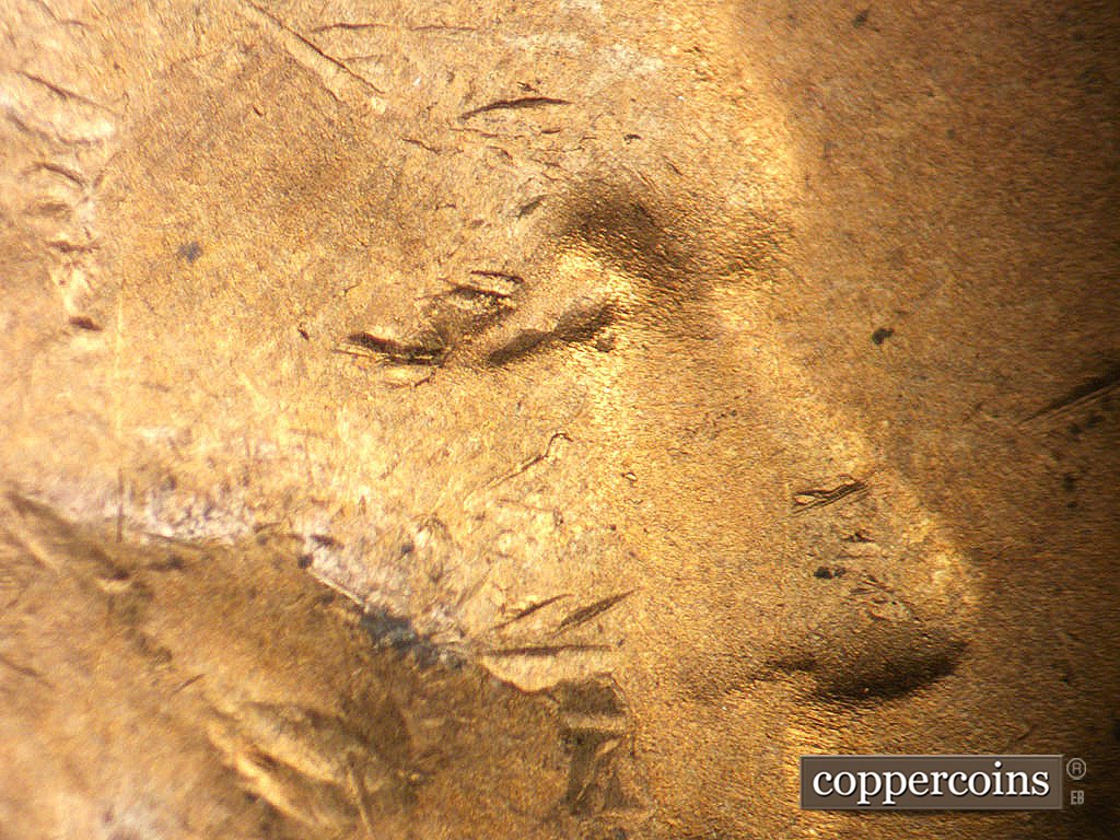 Die-stage C marker on 1948D•1DO•008 showing Extra eyelid south of primary.