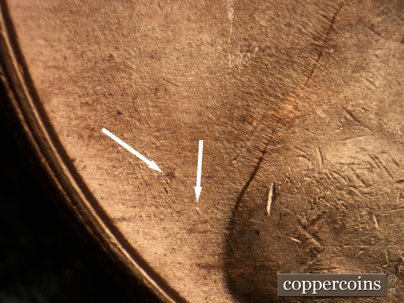 Die-stage C marker on 1948D•1MM•016 (1948 Repunched Mint Mark).