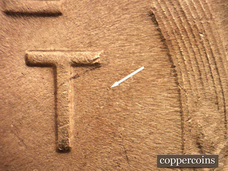 Die-stage C marker on 1948D•1MM•020 (1948 Repunched Mint Mark).