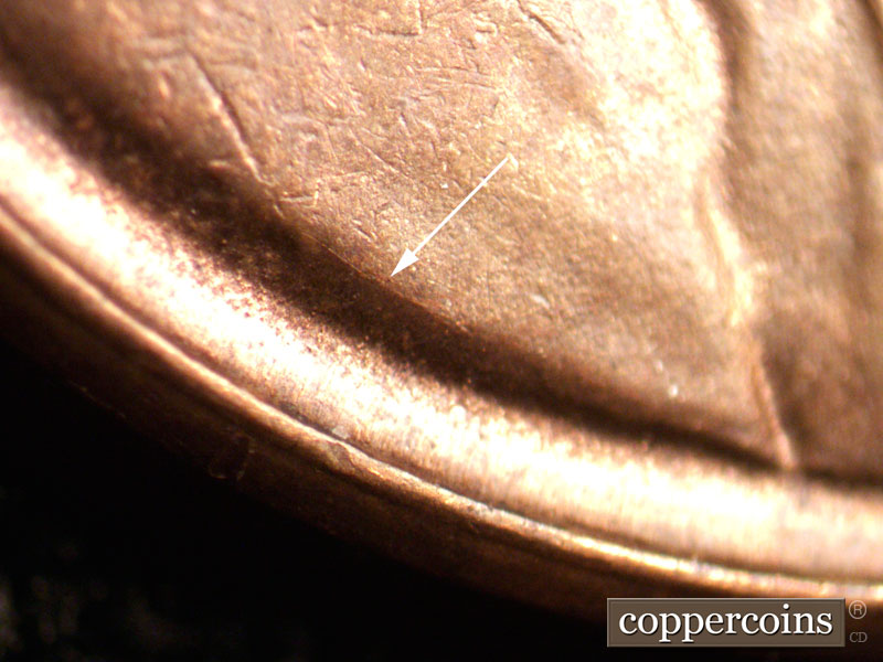 Die-stage C marker on 1948D•1MM•024 (1948 Repunched Mint Mark).