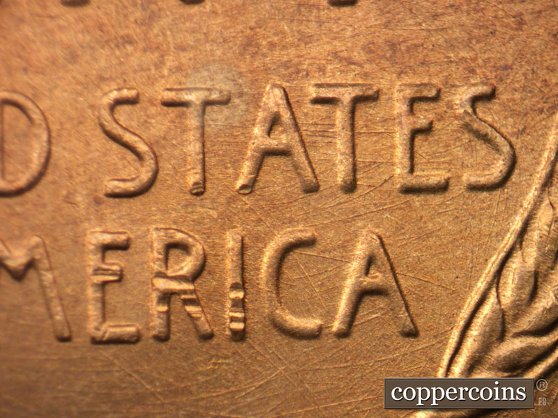 Die-stage B marker on 1949D•1MM•023 (1949 Repunched Mint Mark).