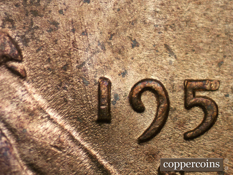 Die-stage C marker on 1950S•1MM•038 (1950 Repunched Mint Mark).