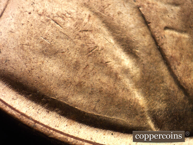 Die-stage C marker on 1951D•1MM•025 (1951 Repunched Mint Mark).