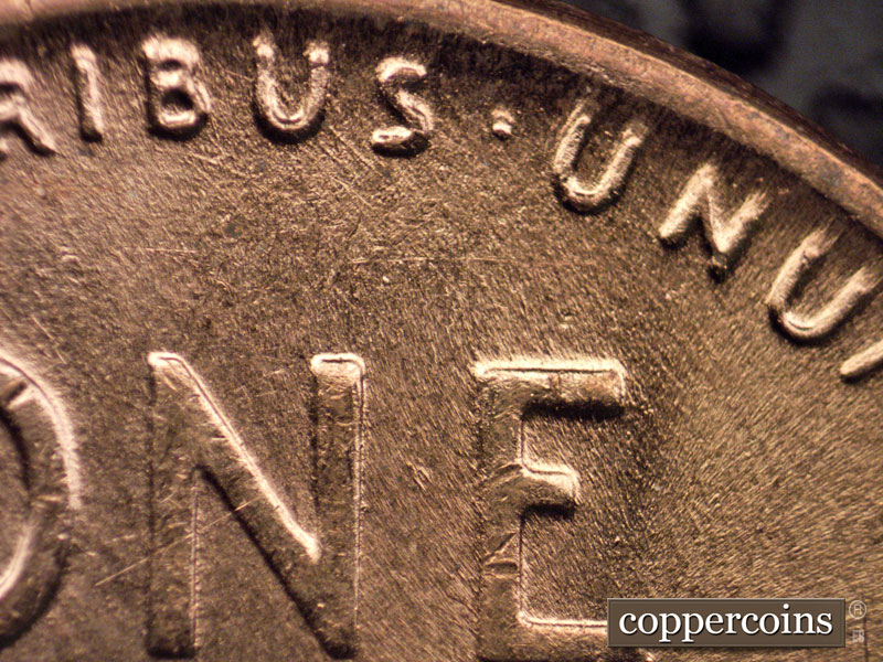 Die-stage C marker on 1951D•1MM•039 (1951 Repunched Mint Mark).
