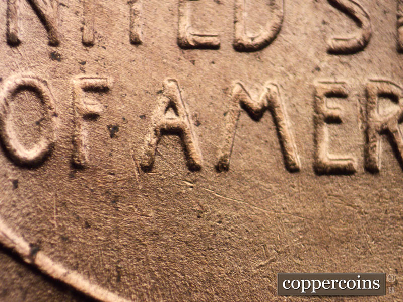 Die-stage B marker on 1951D•1MM•049 (1951 Repunched Mint Mark).