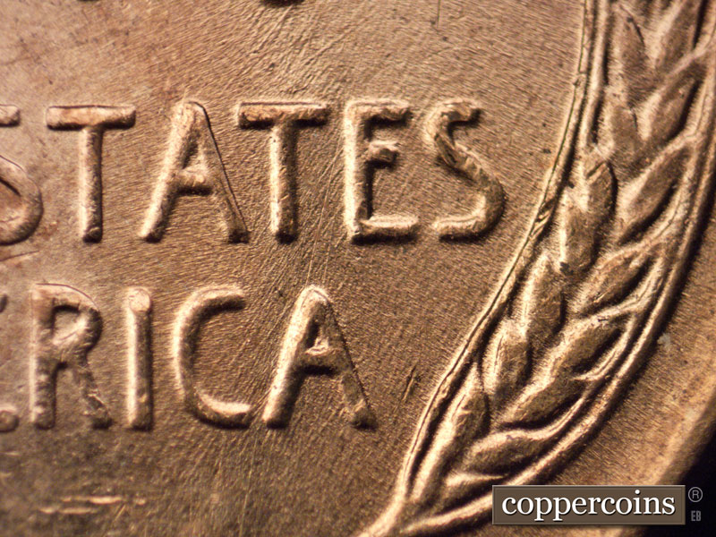 Die-stage B marker on 1951D•1MM•050 (1951 Repunched Mint Mark).