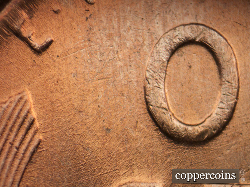 Die-stage C marker on 1951D•1MM•065 (1951 Repunched Mint Mark).