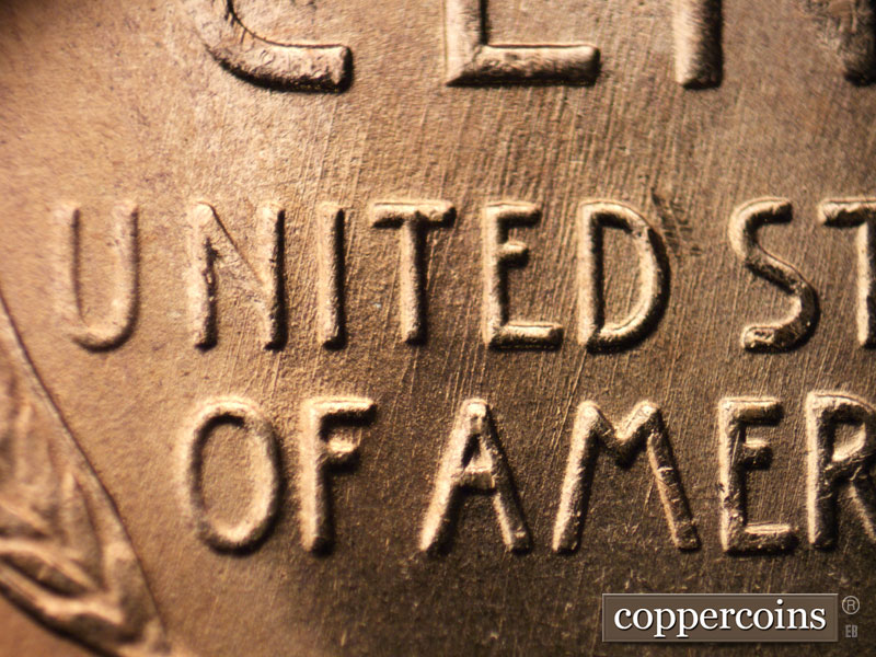 Die-stage B marker on 1952D•1MM•056 (1952 Repunched Mint Mark).