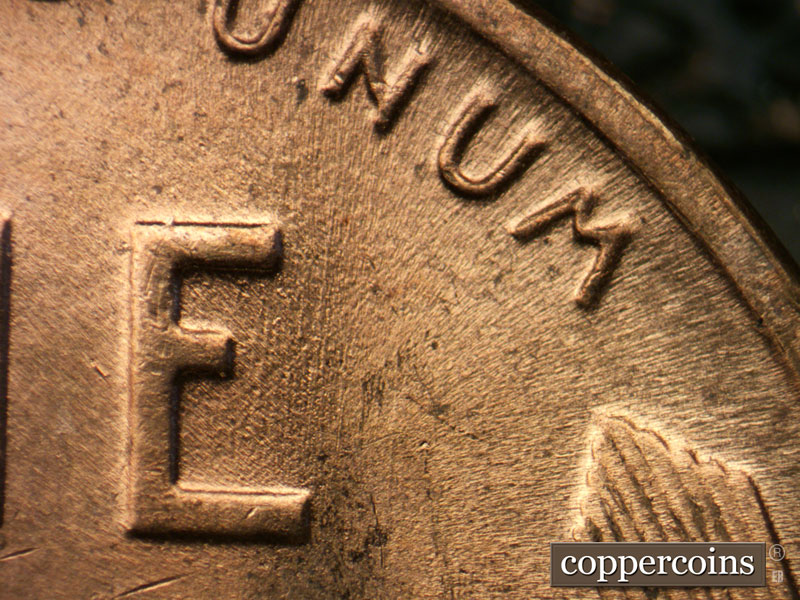 Die-stage C marker on 1952D•1MM•079 (1952 Repunched Mint Mark).