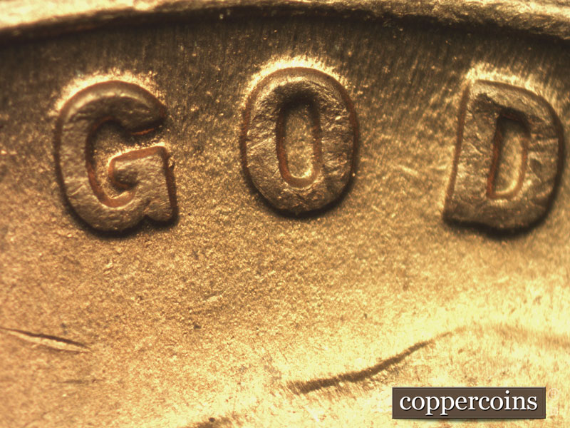 Die-stage C marker on 1952S•1MM•024 (1952 Repunched Mint Mark).