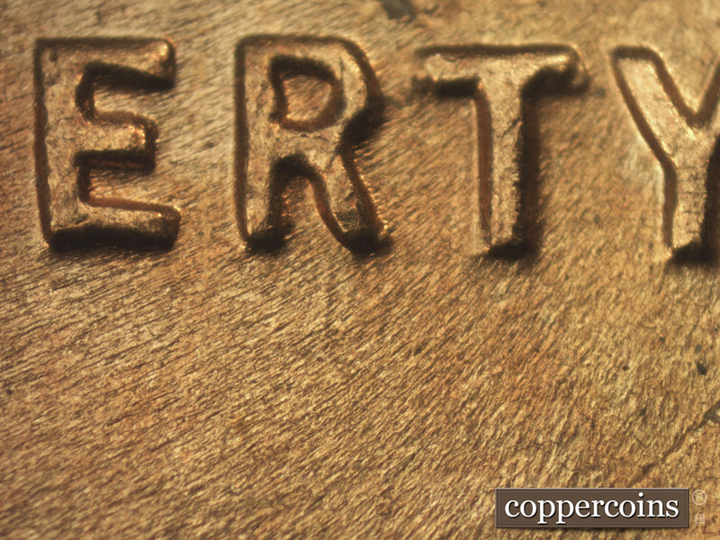Die-stage B marker on 1953D•1MM•048 (1953 Repunched Mint Mark).