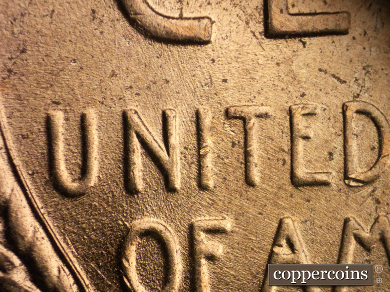Die-stage C marker on 1953D•1MM•057 (1953 Repunched Mint Mark).