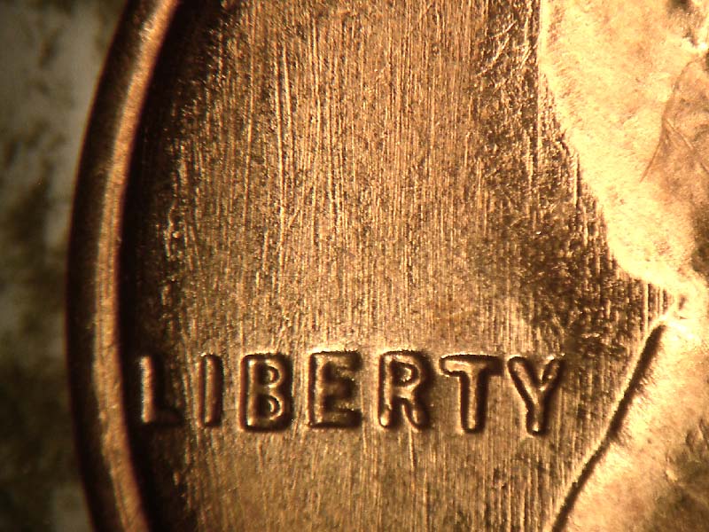 Die-stage C marker on 1954S•1MM•004 (1954 Repunched Mint Mark).