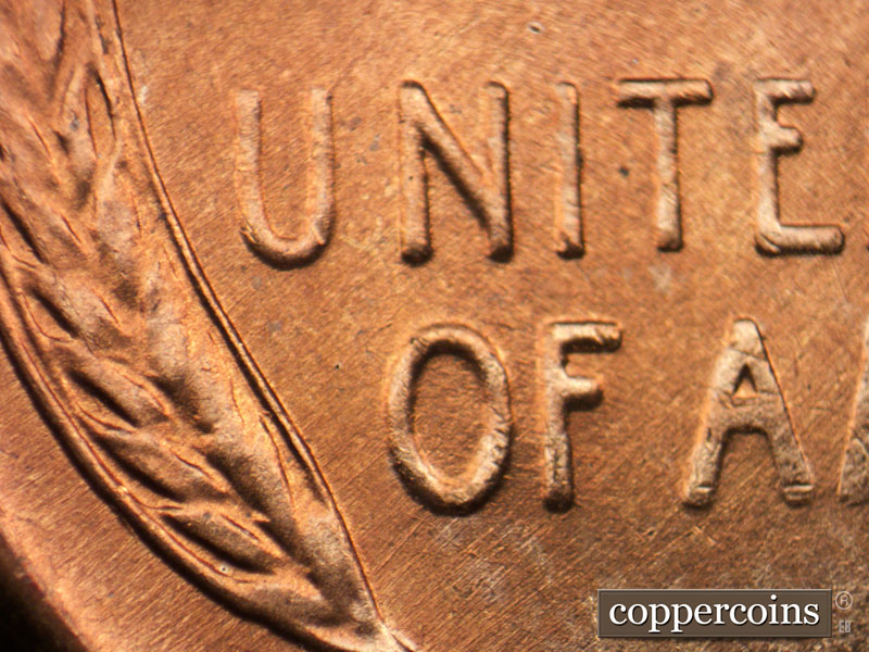 Die-stage C marker on 1954S•1MM•006 (1954 Repunched Mint Mark).