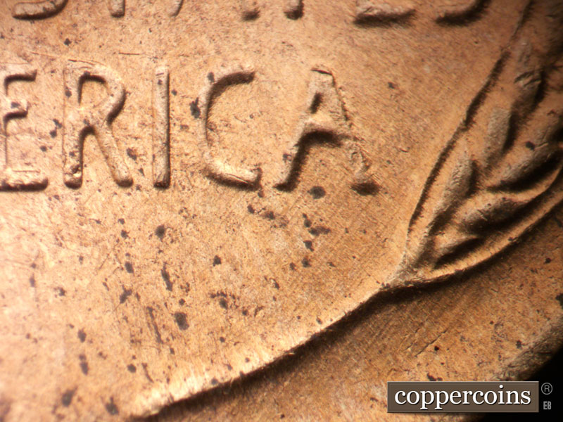 Die-stage C marker on 1955D•1MM•064 (1955 Repunched Mint Mark).