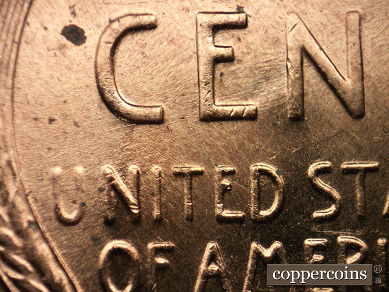 Die-stage C marker on 1956D•1MM•027 (1956 Repunched Mint Mark).