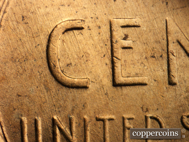 Die-stage B marker on 1957D•1MM•089 (1957 Repunched Mint Mark).