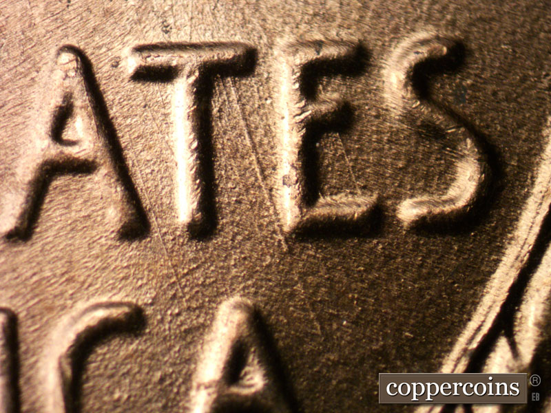 Die-stage C marker on 1958D•1MM•082 (1958 Repunched Mint Mark).