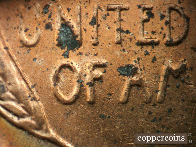 Die-stage C marker on 1958D•1MM•110 (1958 Repunched Mint Mark).