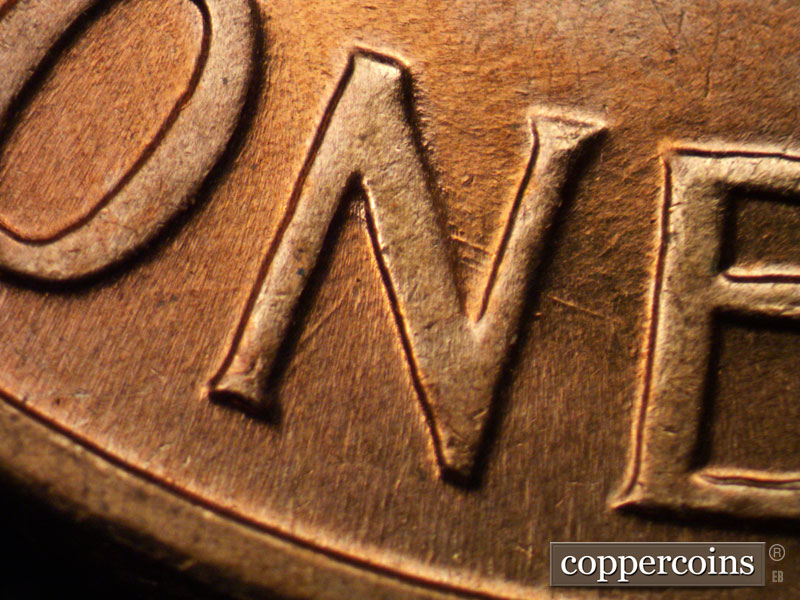 Die-stage B marker on 1959D•1MM•007 (1959 Repunched Mint Mark).