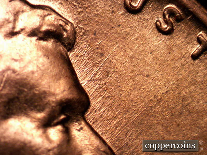 Die-stage B marker on 1959D•1MM•013 (1959 Repunched Mint Mark).