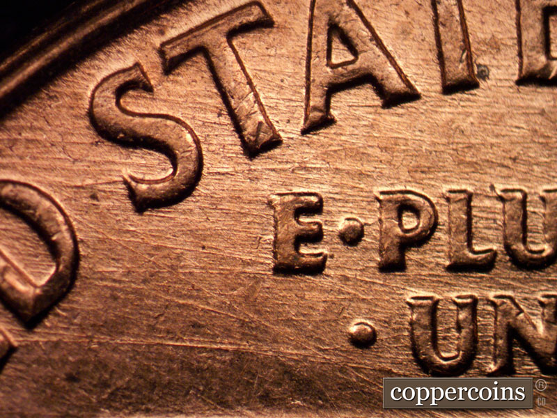 Die-stage B marker on 1959D•1MM•013 (1959 Repunched Mint Mark).