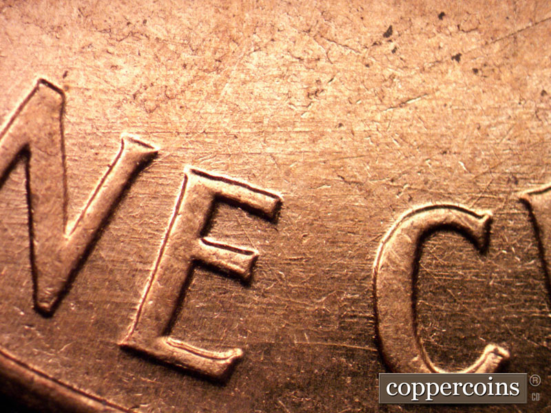 Die-stage B marker on 1959D•1MM•013 (1959 Repunched Mint Mark).