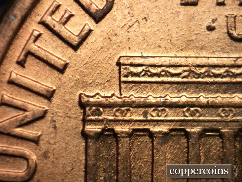 Die-stage B marker on 1959D•1MM•062 (1959 Repunched Mint Mark).