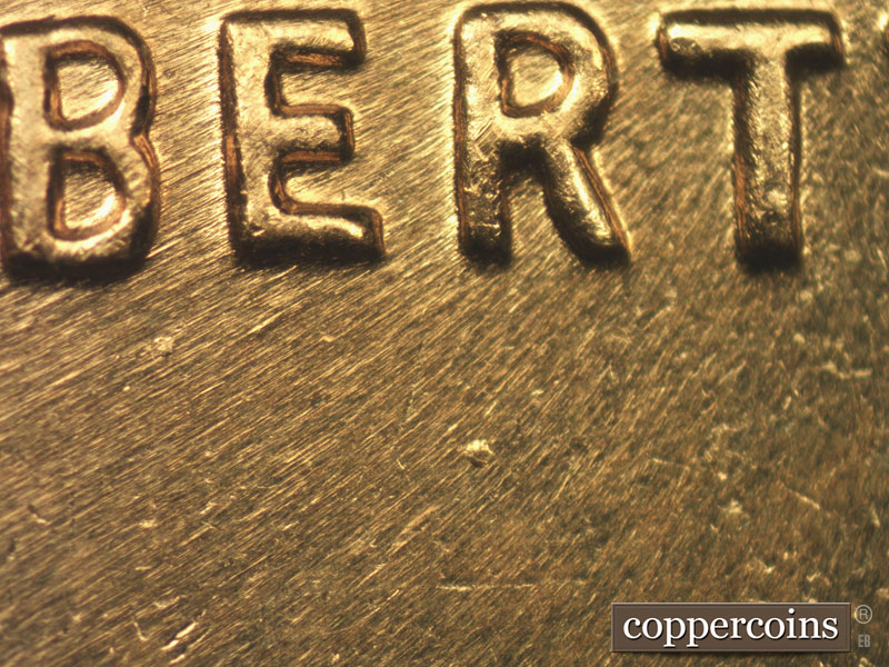 Die-stage B marker on 1959D•1MM•078 (1959 Repunched Mint Mark).