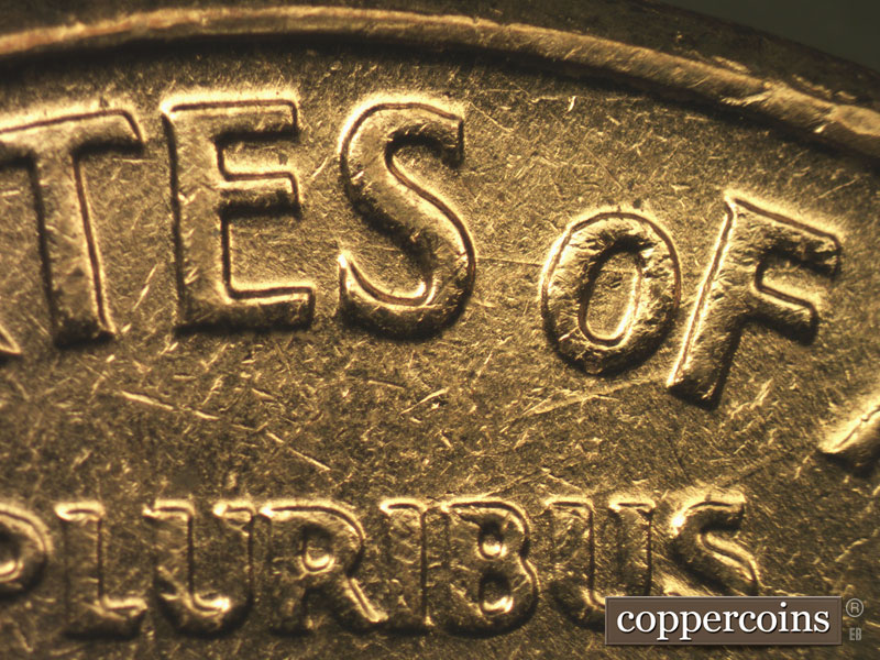 Die-stage B marker on 1959D•1MM•078 (1959 Repunched Mint Mark).