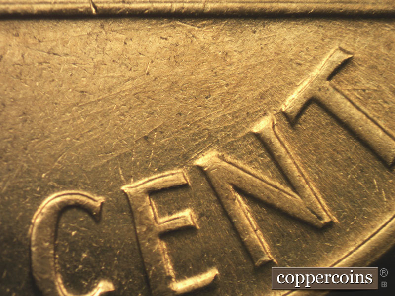 Die-stage B marker on 1959D•1MM•078 (1959 Repunched Mint Mark).