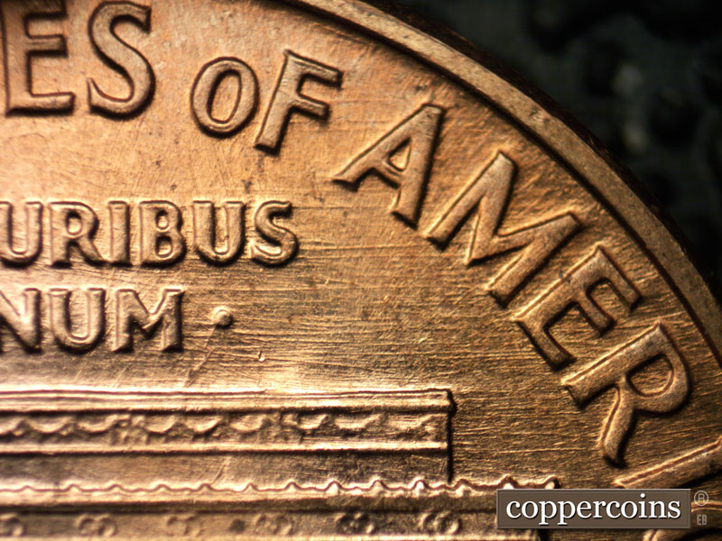 Die-stage B marker on 1959D•1MM•083 (1959 Repunched Mint Mark).