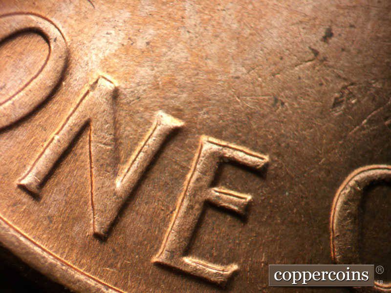 Die-stage C marker on 1959D•1MM•090 (1959 Repunched Mint Mark).