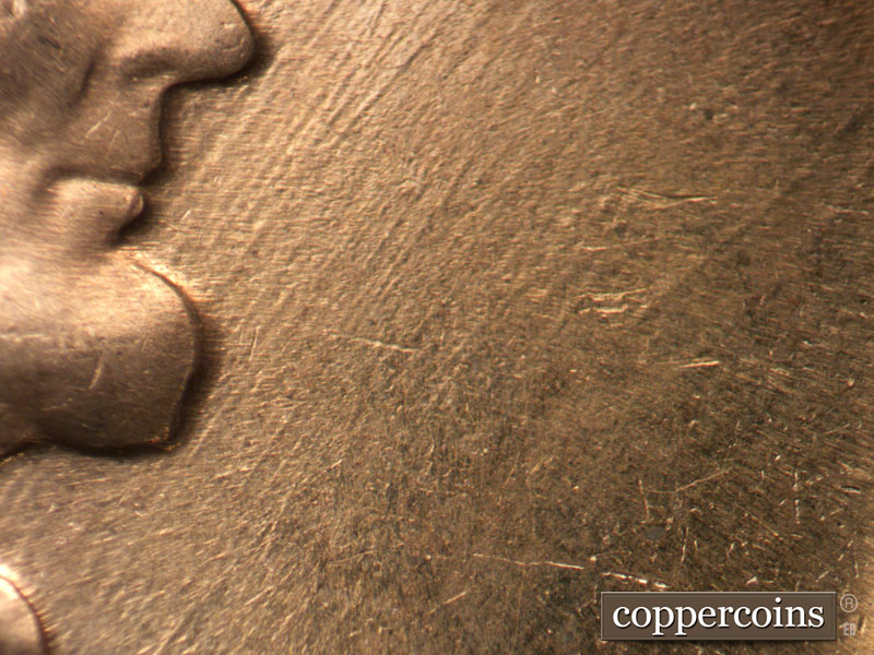 Die-stage C marker on 1959D•1MM•099 (1959 Repunched Mint Mark).