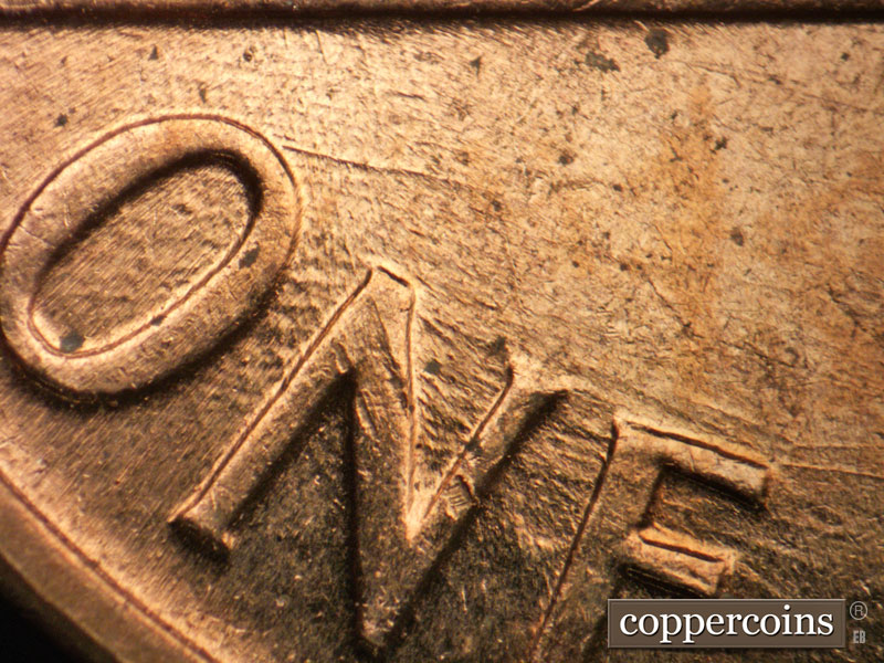Die-stage C marker on 1959D•1MM•103 (1959 Repunched Mint Mark).