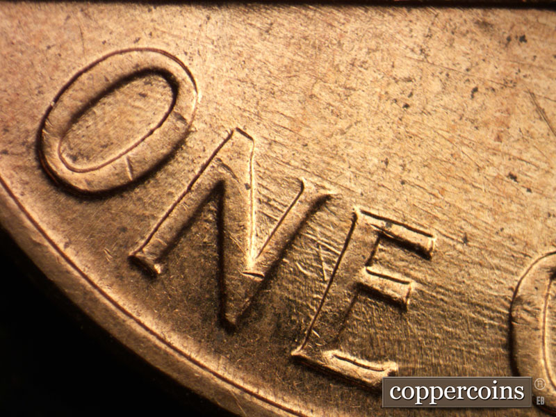 Die-stage B marker on 1959D•1MM•106 (1959 Repunched Mint Mark).