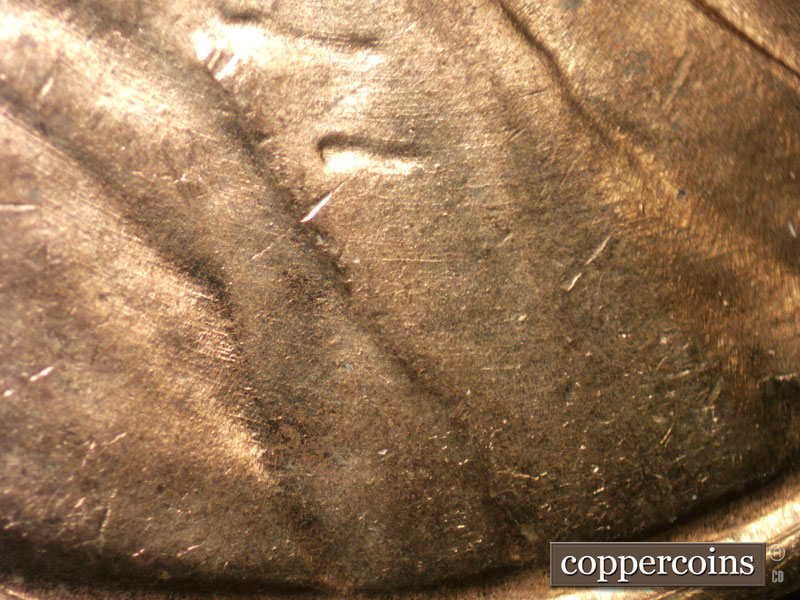 Die-stage B marker on 1959D•1MM•120 (1959 Repunched Mint Mark).