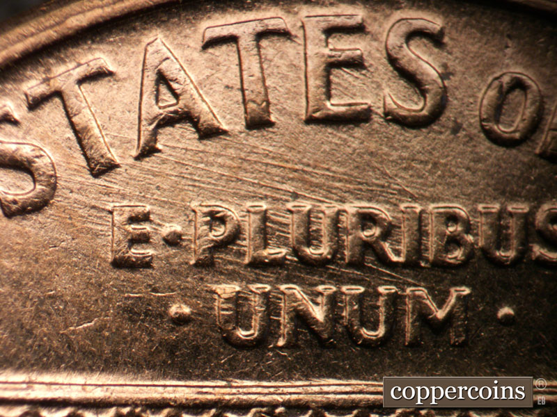 Die-stage B marker on 1959D•1MM•121 (1959 Repunched Mint Mark).